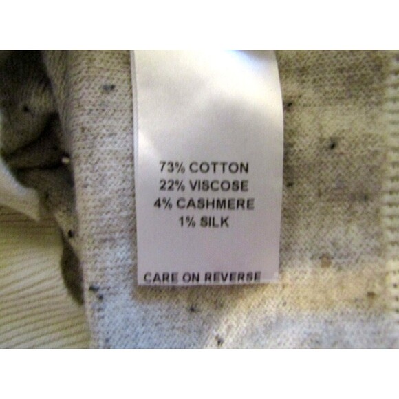 Billy Reid Cashmere Blend Sweater Mens Crew Neck Pullover Made In Italy M - Picture 9 of 9